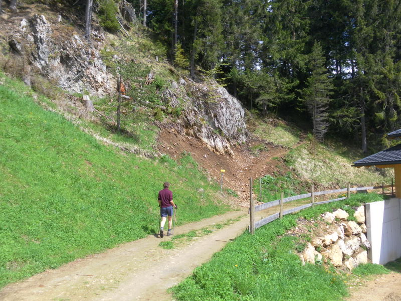 Foto: Wolfgang Lauschensky / Wandertour / Reither Kogel 1336m - Überschreitung / Weg zum Nordostrücken / 11.05.2015 20:48:15