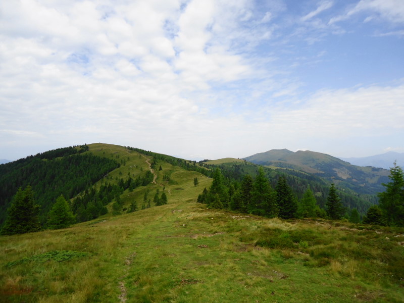 Foto: Günter Siegl / Wandertour / Mirnock über Palnock / links Palnock, rechts Mirnock / 24.07.2016 20:19:01