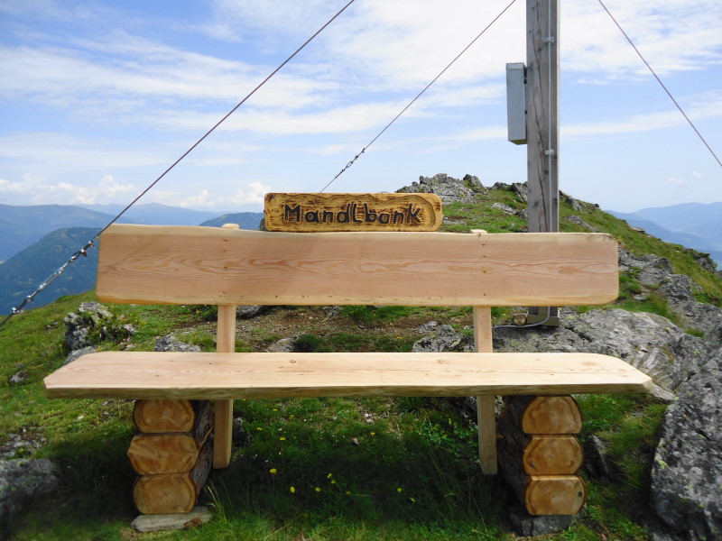 Foto: Günter Siegl / Wandertour / Mirnock über Palnock / Exponiert / 24.07.2016 20:14:00