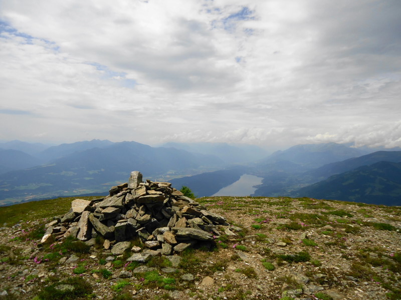 Foto: Günter Siegl / Wandertour / Mirnock über Palnock / Gipfel Bodeneck / 24.07.2016 20:06:47