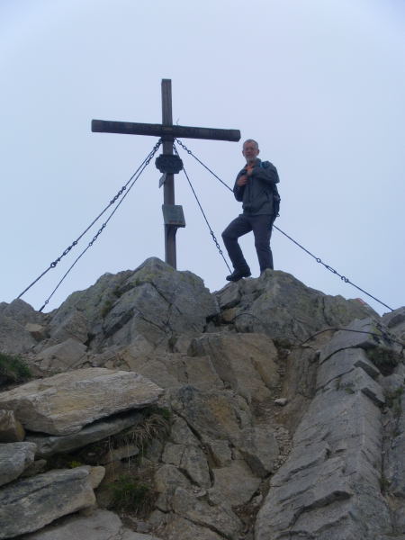 Foto: Wolfgang Lauschensky / Wandertour / Mirnock über Palnock / Gipfelfels / 19.05.2015 20:45:44