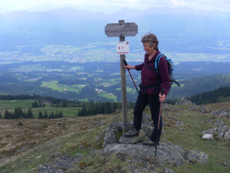 Foto: Wolfgang Lauschensky / Wandertour / Mirnock über Palnock / Rindernock über dem Drautal / 19.05.2015 20:45:27