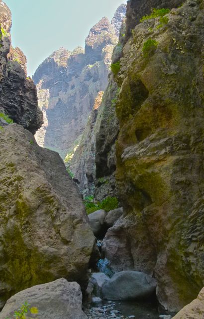Foto: Walter Ruttinger / Wandertour / Masca Schlucht ***** / Ja genau: Das ist der Weg im Flussbett... / 19.06.2015 12:21:08