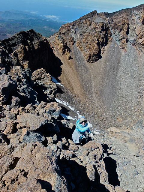 Foto: Walter Ruttinger / Wandertour / Pico Sur 3106m / Narices del Teide /Teneriffa / Knapp unterhalb des Pico Sur / 28.07.2015 12:46:45