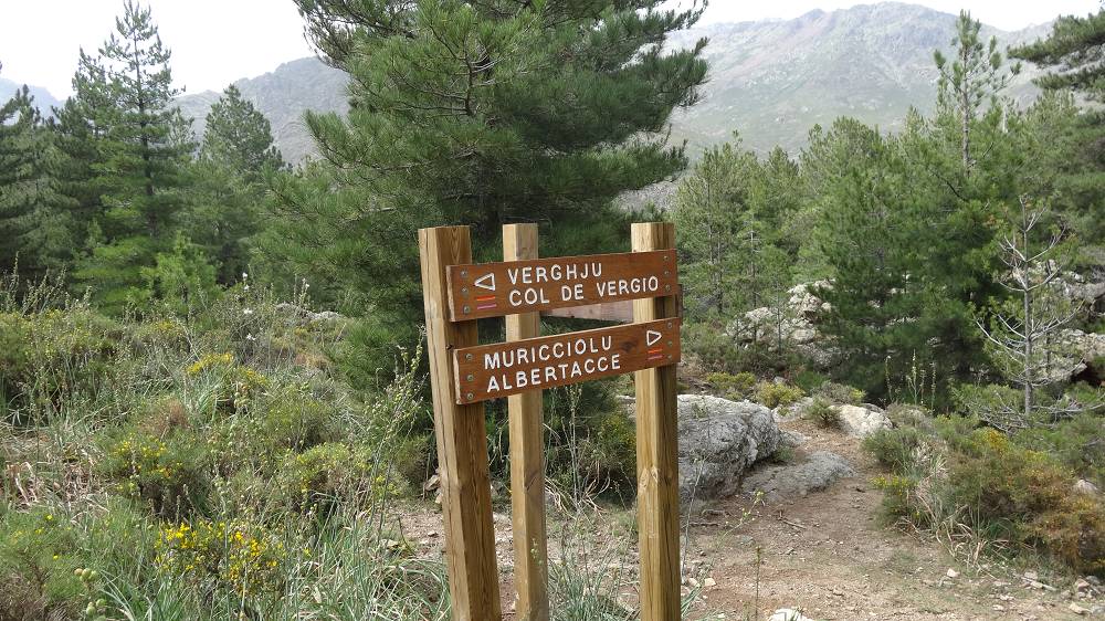 Foto: Datzi / Wandertour / In 17 Tage Korsika entdecken (Tour 3) Rundtour über den Lac Du Cinto auf den Monte Cinto zum Paglia Orba und Abstieg auf einen einsamen Weg / Auch der Weg ist zum Teil gut Markiert (Ein GPS ist aber ein großer Vorteil wenn man solche Touren geht / 01.08.2015 20:48:21