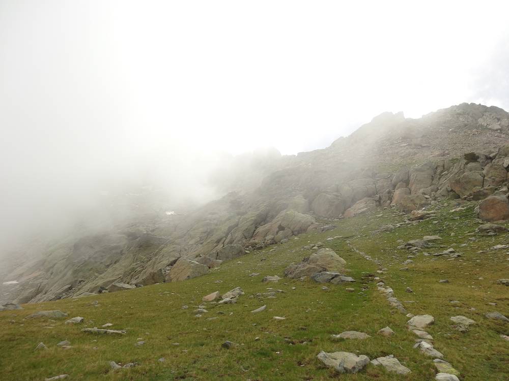 Foto: Datzi / Wandertour / In 17 Tage Korsika entdecken (Tour 4) Rundtour über den Monte D Oro (2389m) / Die Hochfläche steigen wir an / 03.08.2015 18:56:03