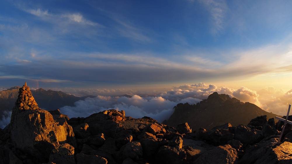 Foto: Datzi / Wandertour / In 17 Tage Korsika entdecken (Tour 4) Rundtour über den Monte D Oro (2389m) / 03.08.2015 18:58:38