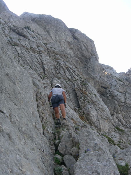 Foto: Wolfgang Lauschensky / Wandertour / Kleiner Buchstein 1990m Normalanstieg / schmale Bänder / 15.08.2015 12:38:50