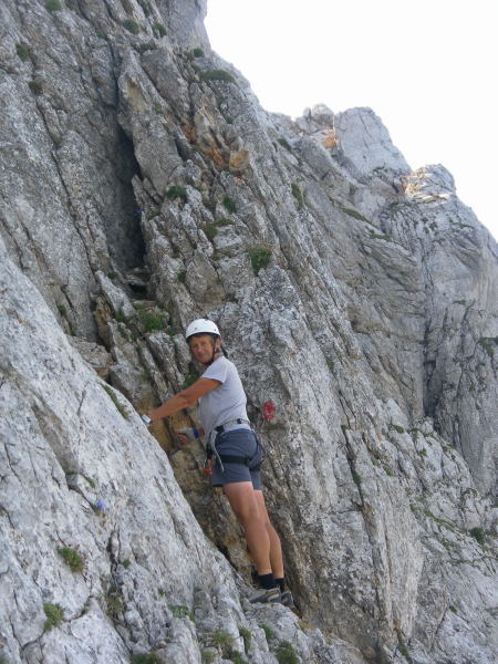 Foto: Wolfgang Lauschensky / Wandertour / Kleiner Buchstein 1990m Normalanstieg / kaminartiger Riss / 15.08.2015 12:38:41