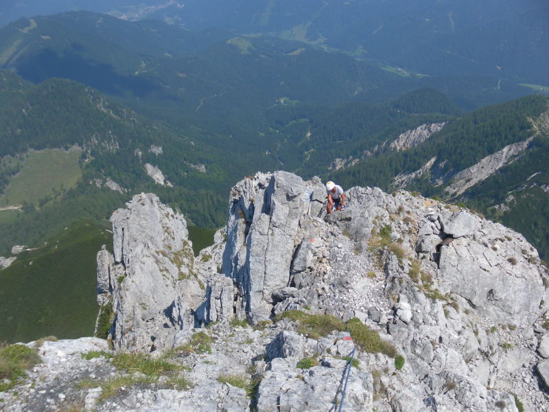 Foto: Wolfgang Lauschensky / Wandertour / Kleiner Buchstein 1990m Normalanstieg / Nordgratnische / 15.08.2015 12:38:19