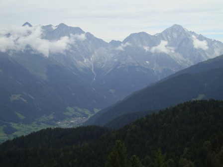 Foto: Wolfgang Dröthandl / Wandertour / Lutterkopf und Durakopf / Blick ins Antholzer Tal und zur Riesrfernergruppe / 18.08.2015 20:57:12
