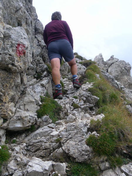 Foto: Wolfgang Lauschensky / Wandertour / Cima Coldai 2403m / Schrofensteiglein / 27.08.2015 14:30:12