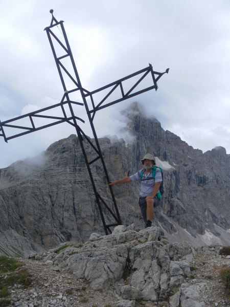 Foto: Wolfgang Lauschensky / Wandertour / Cima Coldai 2403m / Gipfelkreuz Südwest / 27.08.2015 14:29:42