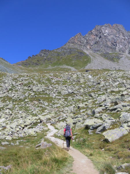 Foto: Wolfgang Lauschensky / Wandertour / Punta Marinelli 3182m / Kar unter der Bocchetta delle Forbici / 20.09.2015 12:44:18