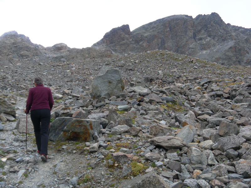 Foto: Wolfgang Lauschensky / Wandertour / Punta Marinelli 3182m / unter der Punta Marinelli / 20.09.2015 12:43:14