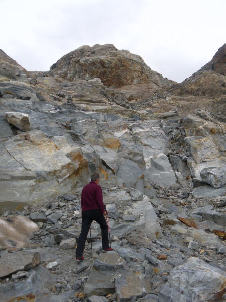 Foto: Wolfgang Lauschensky / Wandertour / Punta Marinelli 3182m / Platten / 20.09.2015 12:42:50