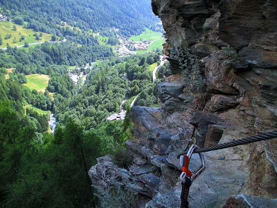 Foto: Andreas Koller / Klettersteigtour / Via ferrata Valtournenche (1835m) / 25.09.2015 02:44:35