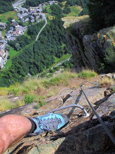Foto: Andreas Koller / Klettersteigtour / Via ferrata Valtournenche (1835m) / 25.09.2015 02:44:27
