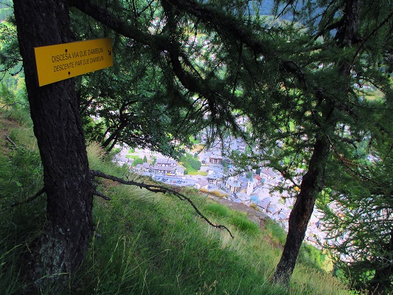 Foto: Andreas Koller / Klettersteigtour / Via ferrata Valtournenche (1835m) / Abstiegsklettersteig / 25.09.2015 02:42:17