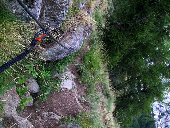 Foto: Andreas Koller / Klettersteigtour / Via ferrata Valtournenche (1835m) / 25.09.2015 02:41:59