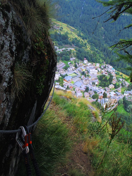 Foto: Andreas Koller / Klettersteigtour / Via ferrata Valtournenche (1835m) / 25.09.2015 02:41:26
