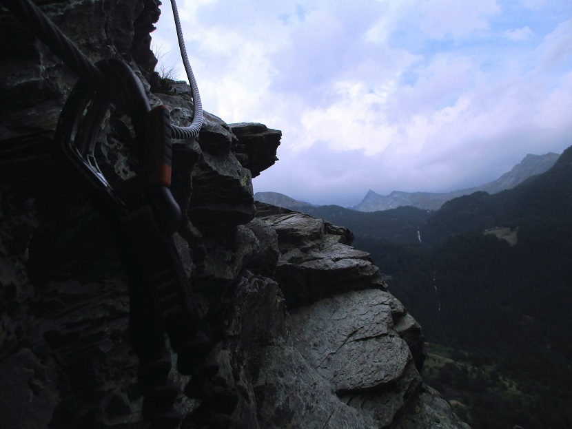 Foto: Andreas Koller / Klettersteigtour / Via ferrata Valtournenche (1835m) / 25.09.2015 02:41:03