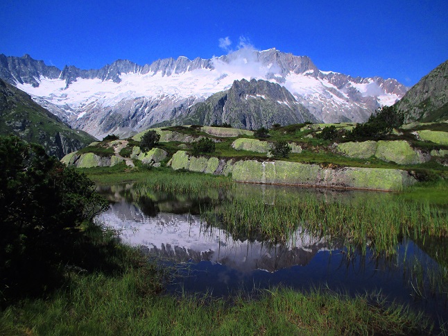 Foto: Andreas Koller / Klettersteigtour / Bergsee-Klettersteig Krokodil (2527m) / 18.10.2015 04:07:24