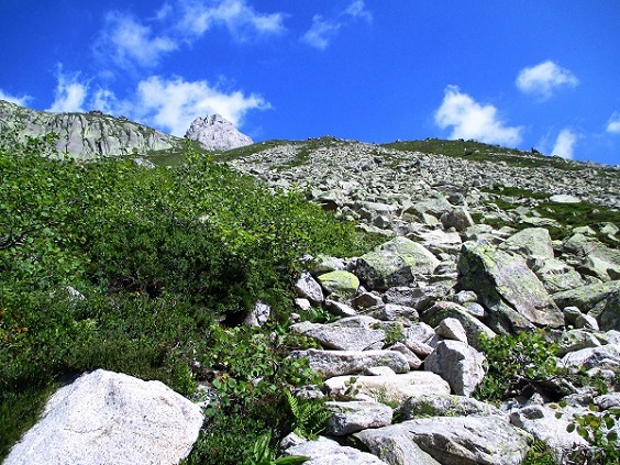 Foto: Andreas Koller / Klettersteigtour / Bergsee-Klettersteig Krokodil (2527m) / 18.10.2015 04:06:08