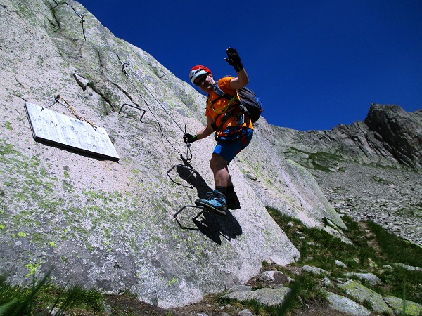 Foto: Andreas Koller / Klettersteigtour / Bergsee-Klettersteig Krokodil (2527m) / 18.10.2015 04:03:42