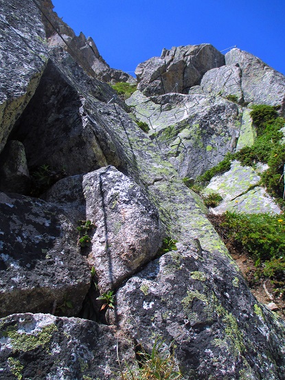 Foto: Andreas Koller / Klettersteigtour / Bergsee-Klettersteig Krokodil (2527m) / 18.10.2015 04:02:51