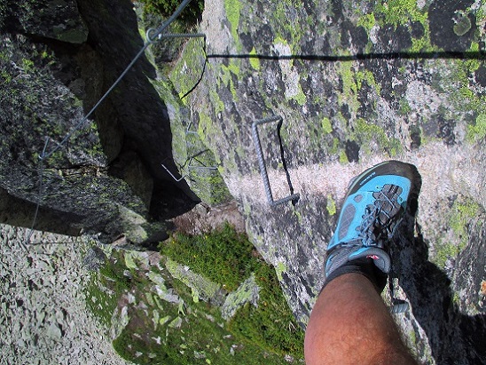 Foto: Andreas Koller / Klettersteigtour / Bergsee-Klettersteig Krokodil (2527m) / 18.10.2015 04:02:42
