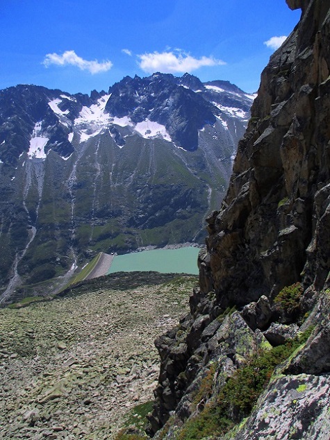 Foto: Andreas Koller / Klettersteigtour / Bergsee-Klettersteig Krokodil (2527m) / 18.10.2015 04:02:34