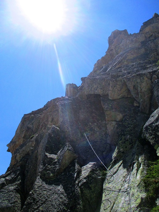 Foto: Andreas Koller / Klettersteigtour / Bergsee-Klettersteig Krokodil (2527m) / 18.10.2015 04:02:23