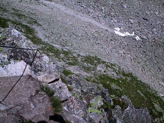 Foto: Andreas Koller / Klettersteigtour / Bergsee-Klettersteig Krokodil (2527m) / 18.10.2015 04:02:00