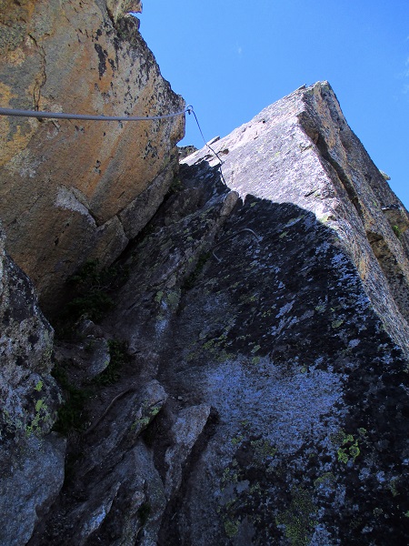 Foto: Andreas Koller / Klettersteigtour / Bergsee-Klettersteig Krokodil (2527m) / 18.10.2015 04:01:50