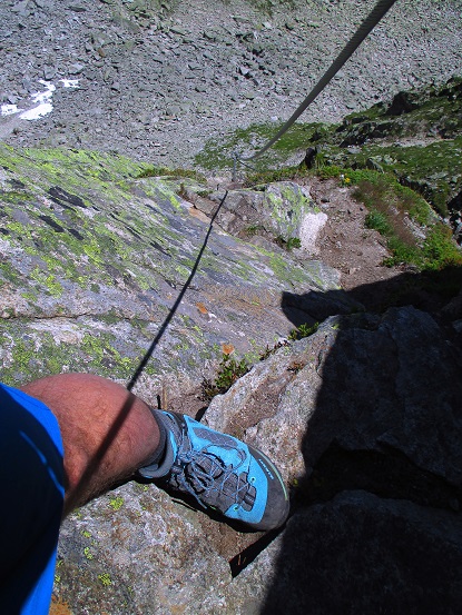 Foto: Andreas Koller / Klettersteigtour / Bergsee-Klettersteig Krokodil (2527m) / 18.10.2015 04:00:55