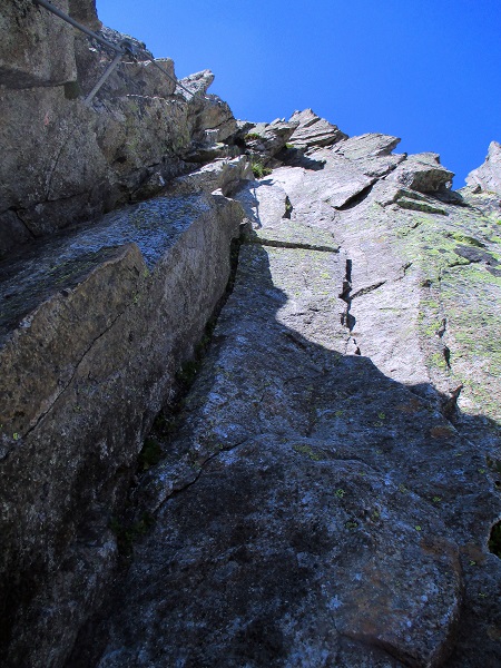 Foto: Andreas Koller / Klettersteigtour / Bergsee-Klettersteig Krokodil (2527m) / 18.10.2015 04:00:46
