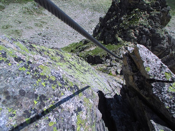 Foto: Andreas Koller / Klettersteigtour / Bergsee-Klettersteig Krokodil (2527m) / 18.10.2015 03:59:45
