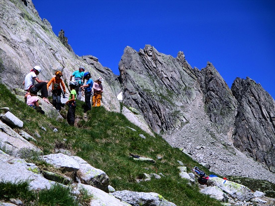 Foto: Andreas Koller / Klettersteigtour / Bergsee-Klettersteig Krokodil (2527m) / 18.10.2015 03:54:50