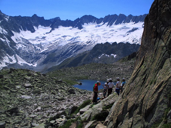 Foto: Andreas Koller / Klettersteigtour / Bergsee-Klettersteig Krokodil (2527m) / 18.10.2015 03:54:40