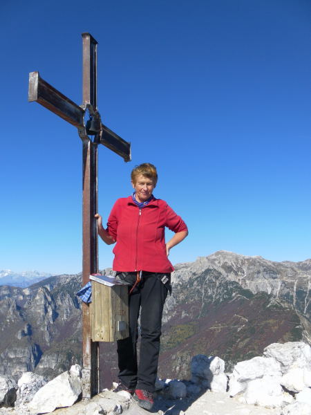 Foto: Wolfgang Lauschensky / Klettersteigtour / Monte Cornetto 1899m über Vajo Stretto / Cornetto / 01.11.2015 19:17:08