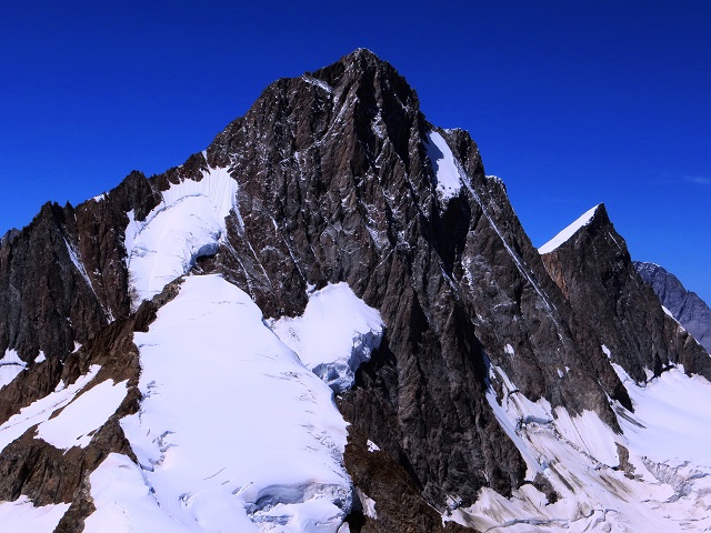 Foto: Andreas Koller / Wandertour / Oberaarhorn (3631m) / Finsteraarhorn (4274m) / 10.11.2015 02:39:29