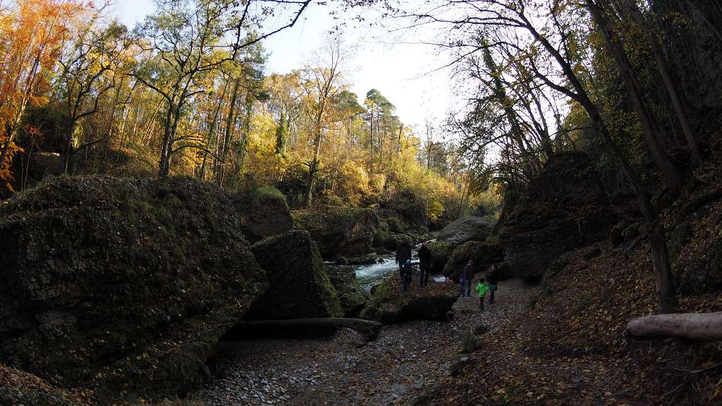 Foto: Datzi / Wandertour / Familienwanderung durch die wildromantische Erlaufschlucht in Purgstall / 14.11.2015 10:44:03