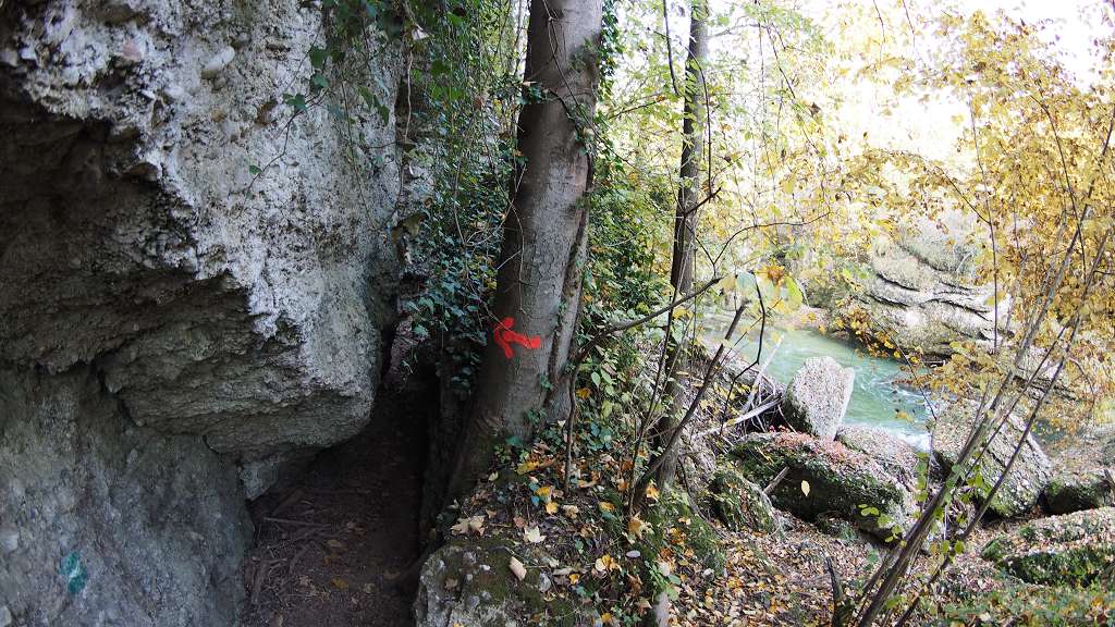 Foto: Datzi / Wandertour / Familienwanderung durch die wildromantische Erlaufschlucht in Purgstall / 14.11.2015 10:44:24