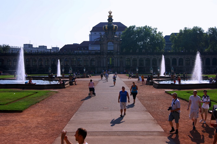 Foto: Andreas Koller / Wandertour / Altstadtrunde Dresden (115m) / Zwinger / 20.11.2015 01:35:16