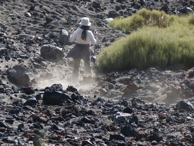 Foto: Walter Ruttinger / Wandertour / Teneriffa: Mt. Guajara via Mondlandschaft Paisaje Lunar / 09.12.2015 19:44:52