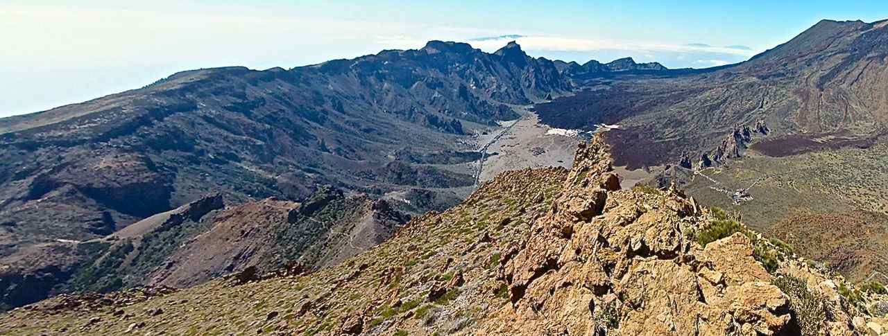 Foto: Walter Ruttinger / Wandertour / Teneriffa: Mt. Guajara via Mondlandschaft Paisaje Lunar / 09.12.2015 19:35:47