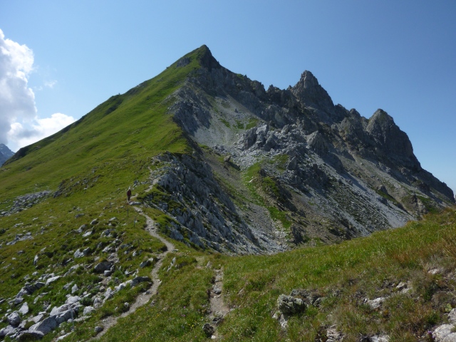 Foto: Manfred Karl / Wandertour / Vom Weissfluhjoch zum Grünhorn / Grünhorn und Casanna / 13.12.2015 19:09:40