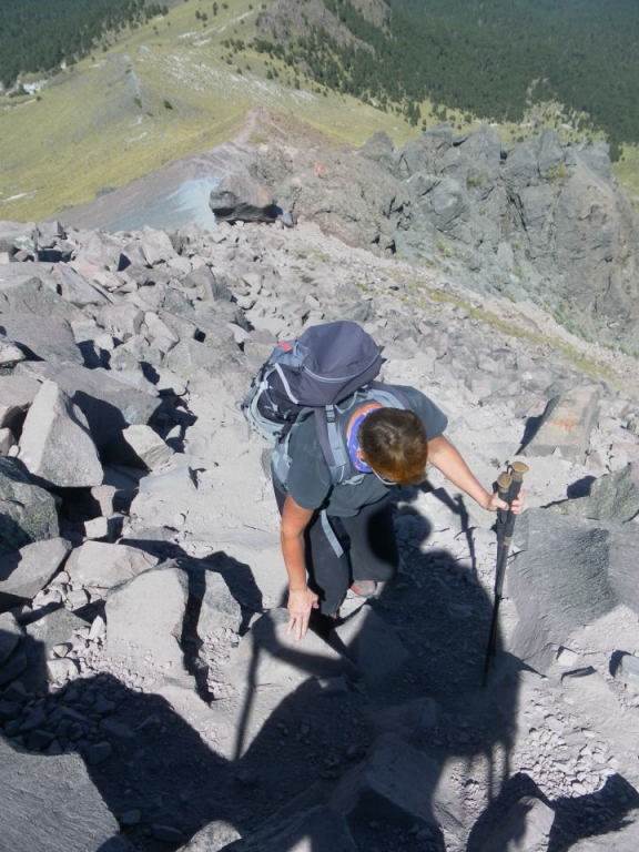 Foto: Wolfgang Lauschensky / Wandertour / Malinche oder Malintzin 4461m / leichte Blockkraxelei / 21.12.2015 00:11:07
