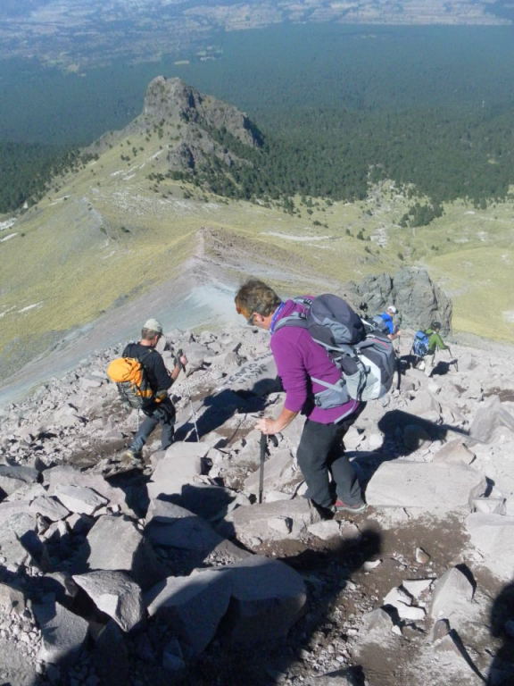 Foto: Wolfgang Lauschensky / Wandertour / Malinche oder Malintzin 4461m / Blockgrat und Cerro Tlachichihuatzi / 20.12.2015 23:35:30